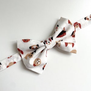 Bow Tie - Kids- Handmade- Kids Bow Tie- Adjustable Bow Tie - puppy/dog bow tie