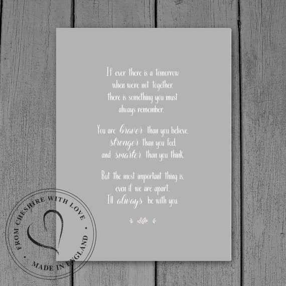 Picture A4 Black /& White Monotone Gift Unframed Winnie the Pooh Quote Print