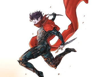 Custom Character Art Commission – Graphic Style (Digital File)