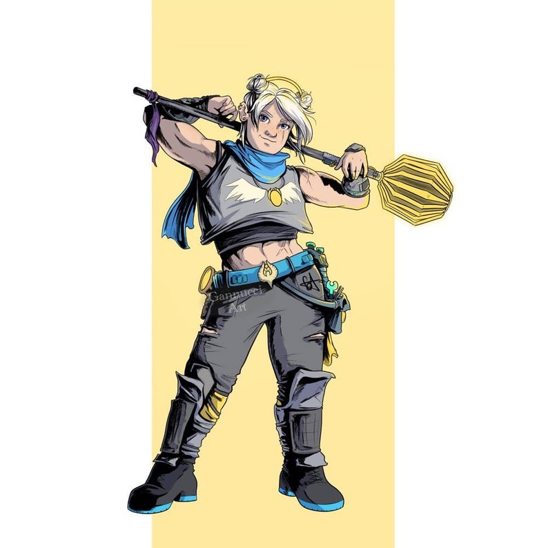 Custom Character Art Commission – Graphic Style (Digital File) image 7