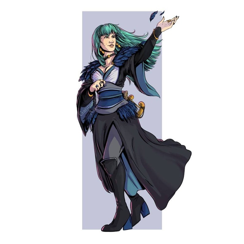 Custom Character Art Commission – Graphic Style (Digital File) image 8