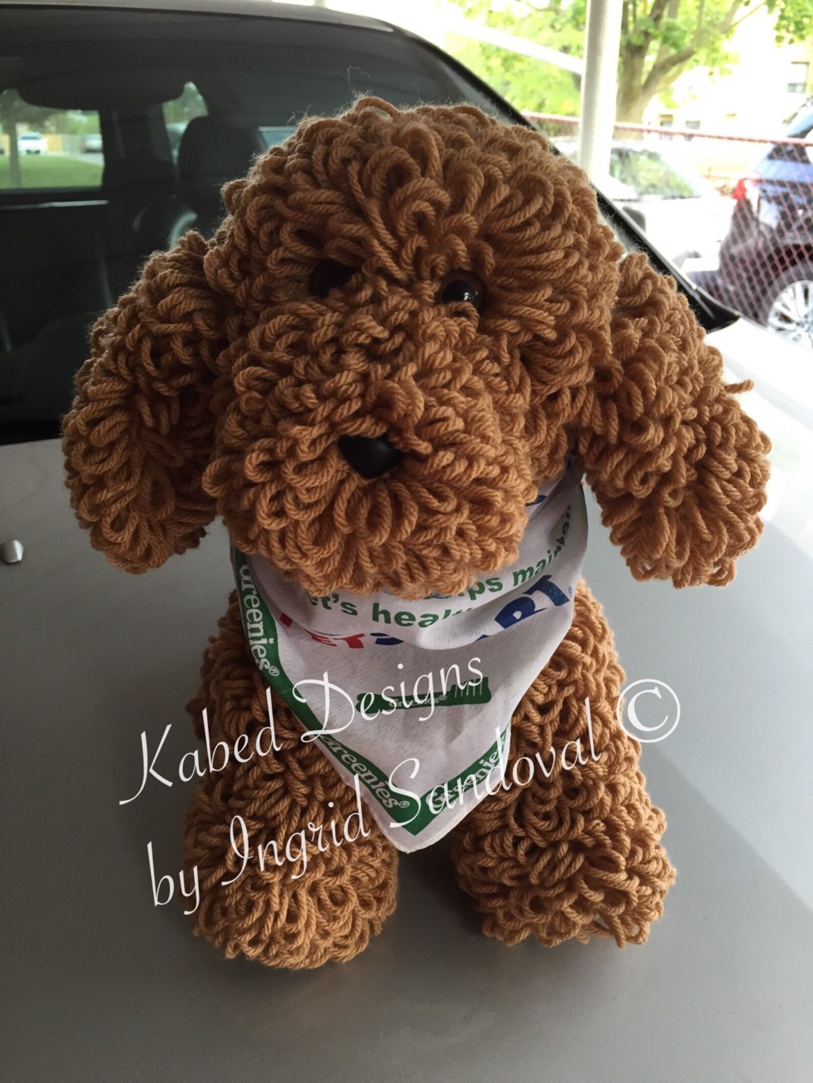 Miky the french poodle amigurumi crochet dog crochet poodle Etsy