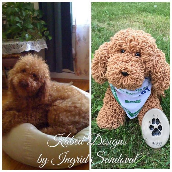 Amigurumi Crochet, Miky the Poodle, Crochet Dog, Crochet
