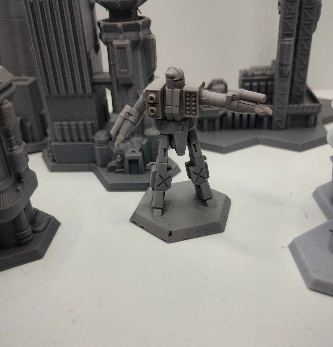 6mm Scale, Battletech Alternative, Classic Quickdraw, Mecha, Tabletop