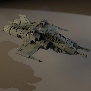 6mm/20mm/28mm RAC 20/20 FIGHTERSHIP, miniatures, wargaming, mechs museum
