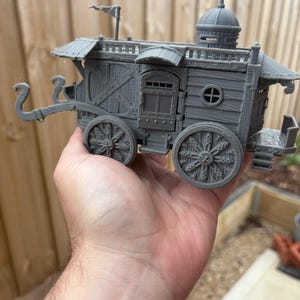 28mm tabletop terrain, The Tax Wagon, wargaming, DND, miniatures, scenery, encounters