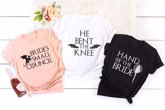 game of thrones bridesmaid shirts
