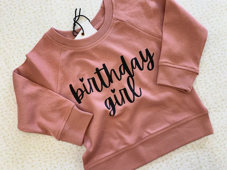 Toddler Kids Baby Girl Gift 2nd Birthday Shirt Cute Baby Pullover First Birthday 1st Birthday Shirt BIRTHDAY GIRL Shirt for Baby Girl