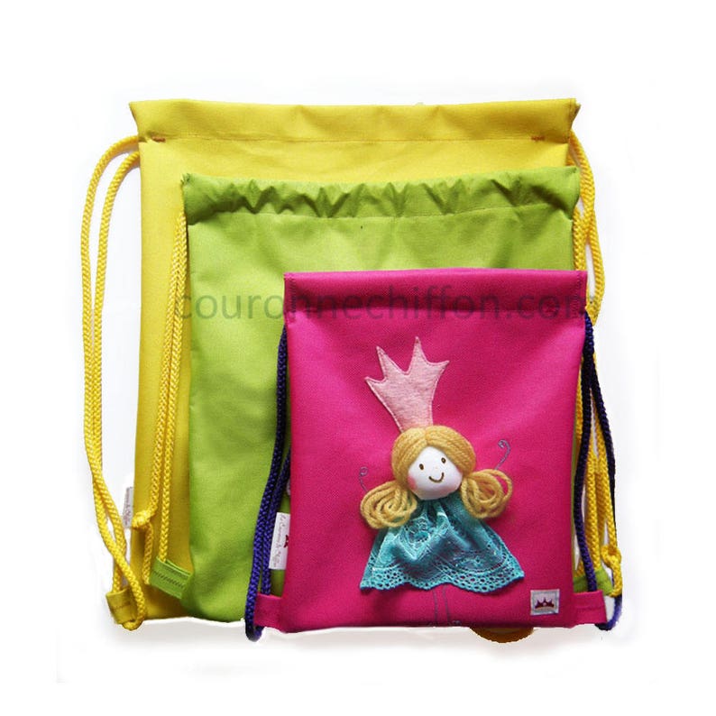 Princess Nursery Bag Waterproof Swim Bag Kids Drawstring Etsy Australia