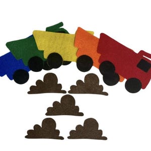 Dump Truck Felt Board Story