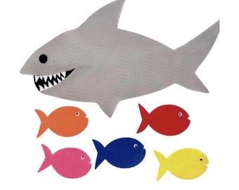 Five Little Fishies Felt Board Story
