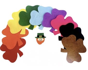 Leprechaun Hiding Felt Board Story