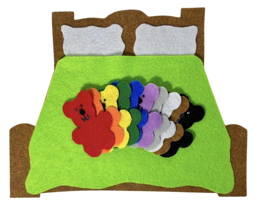 Ten in the Bed Felt Board Story - Etsy