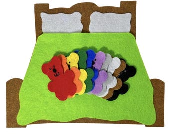 Ten in the Bed Felt Board Story