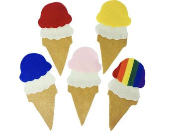 Ice Cream Cone Felt Board Story