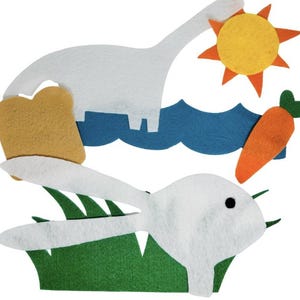 Duck! Rabbit! Felt Board Story