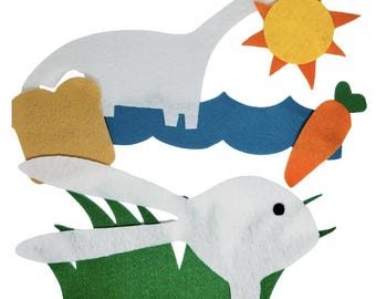 Duck! Rabbit! Felt Board Story