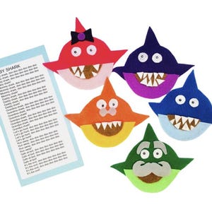 Baby Shark Felt Board Story