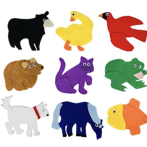 Brown Bear, Brown Bear Felt Board Story