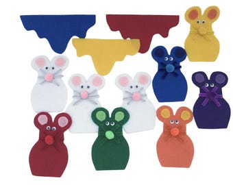 Mouse Paint Felt Story