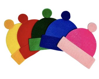 Five Little Hats Felt Board Story