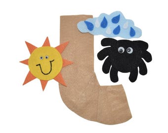 Itsy-Bitsy Spider Felt Board Story
