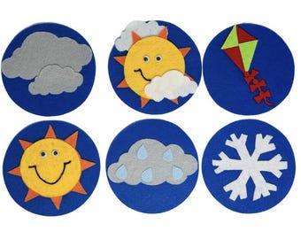 Weather Felt Board Set