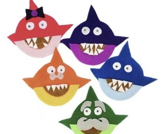 Baby Shark Felt Board Story