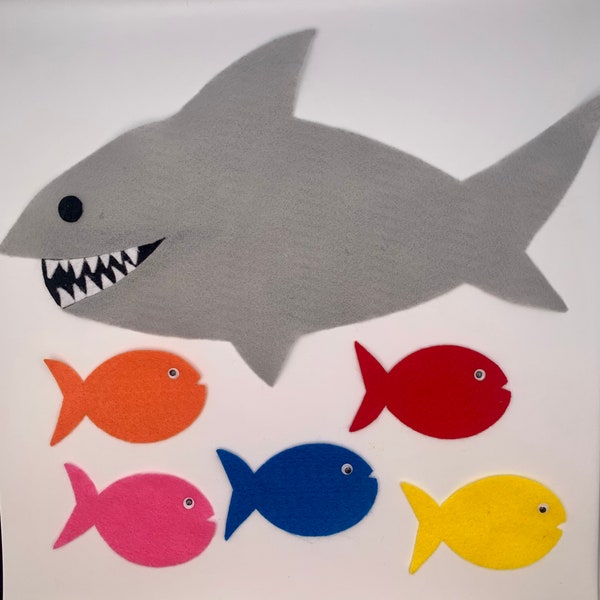 Five Little Fishies Flannel Board Story