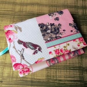 Book cover,Paperback book cover,Book protector,Fabric book cover,Padded cover,Book lover gift,Floral book cover,Paperback protector
