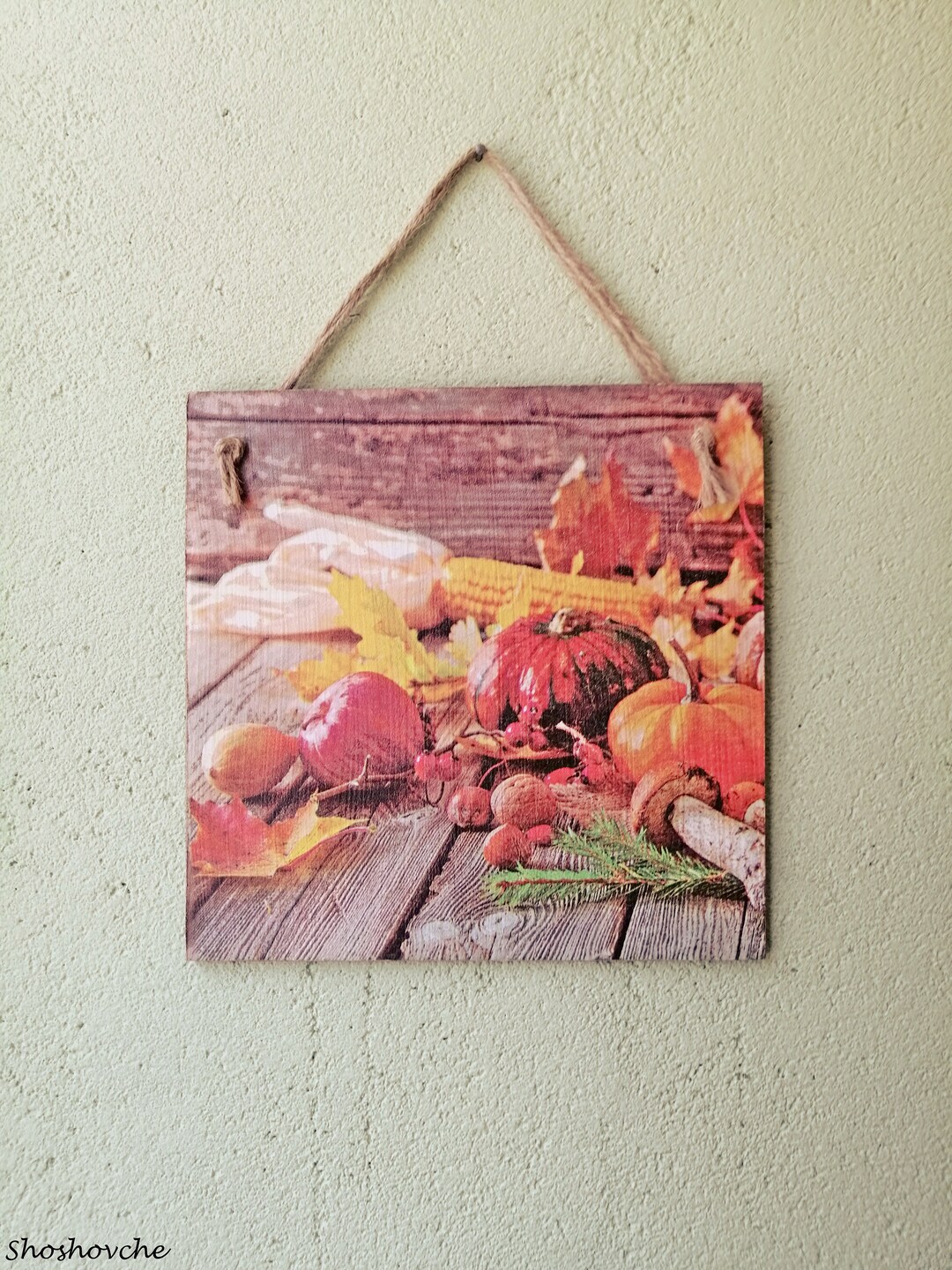 Fall Wall Decor, Pumpkin Wall Decor, Country Fall Wall Art, Wooden