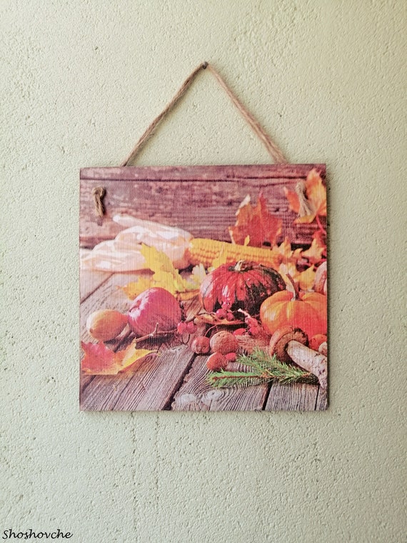 Fall Wall Decor Pumpkin Wall Decor Country Fall Wall Art Etsy UK