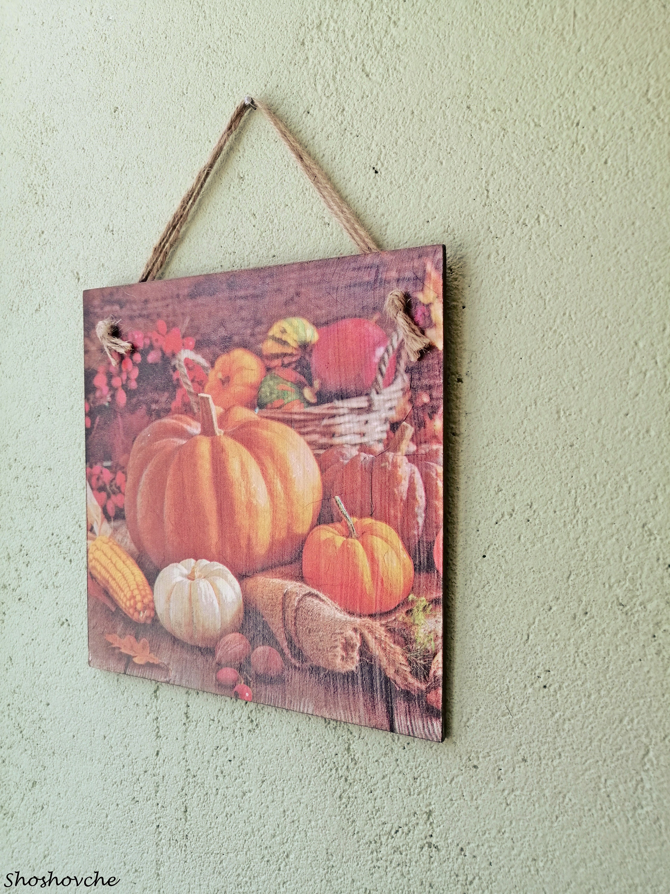 Fall Wall Decor Pumpkin Wall Decor Country Autumn Wall Art Etsy UK