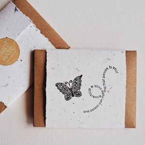 10 mini cartes d’enseignant avec enveloppes. Notes en papier recyclé faites à la main pour les collègues. Pour les enseignants. Encouragement et inspiration du mentor
