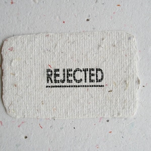 REJECTED A5 Sheets. Scrap Neutral Toned Recycled Paper. Hand made Paper Seconds. 15 Imperfect Paper Sheets or Remnants