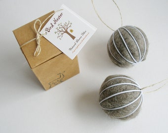 Bird Nester filled with Llama Fibre. Gardener gift. Nature Play Children's Gif. Nesting Material for native birds or aviary