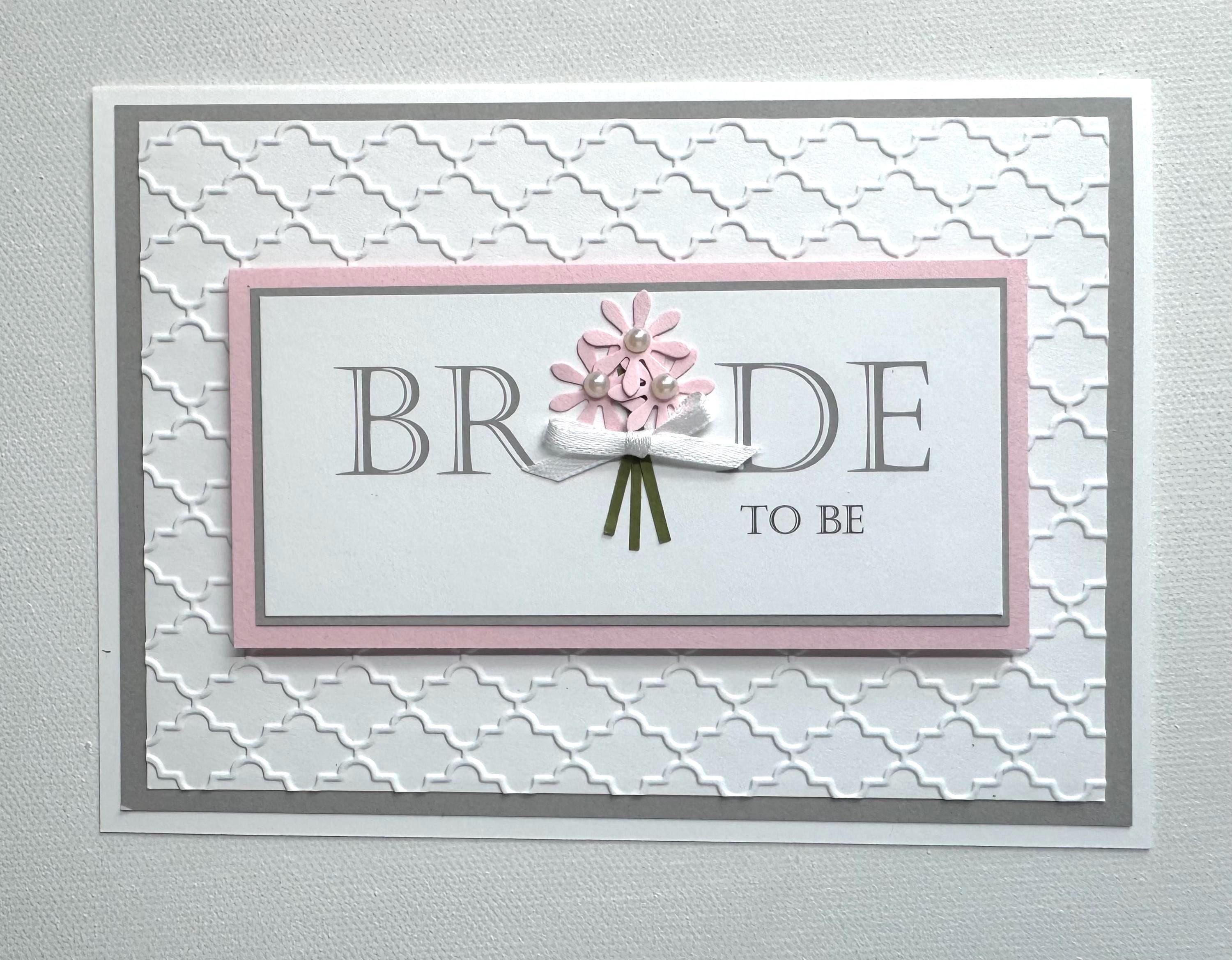 Bride To Be Shower Card