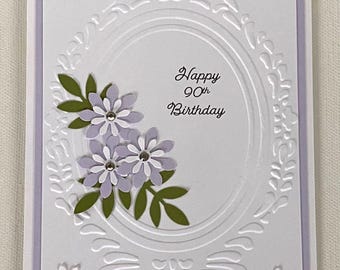 90th Birthday Card