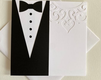 Bride and Groom Card