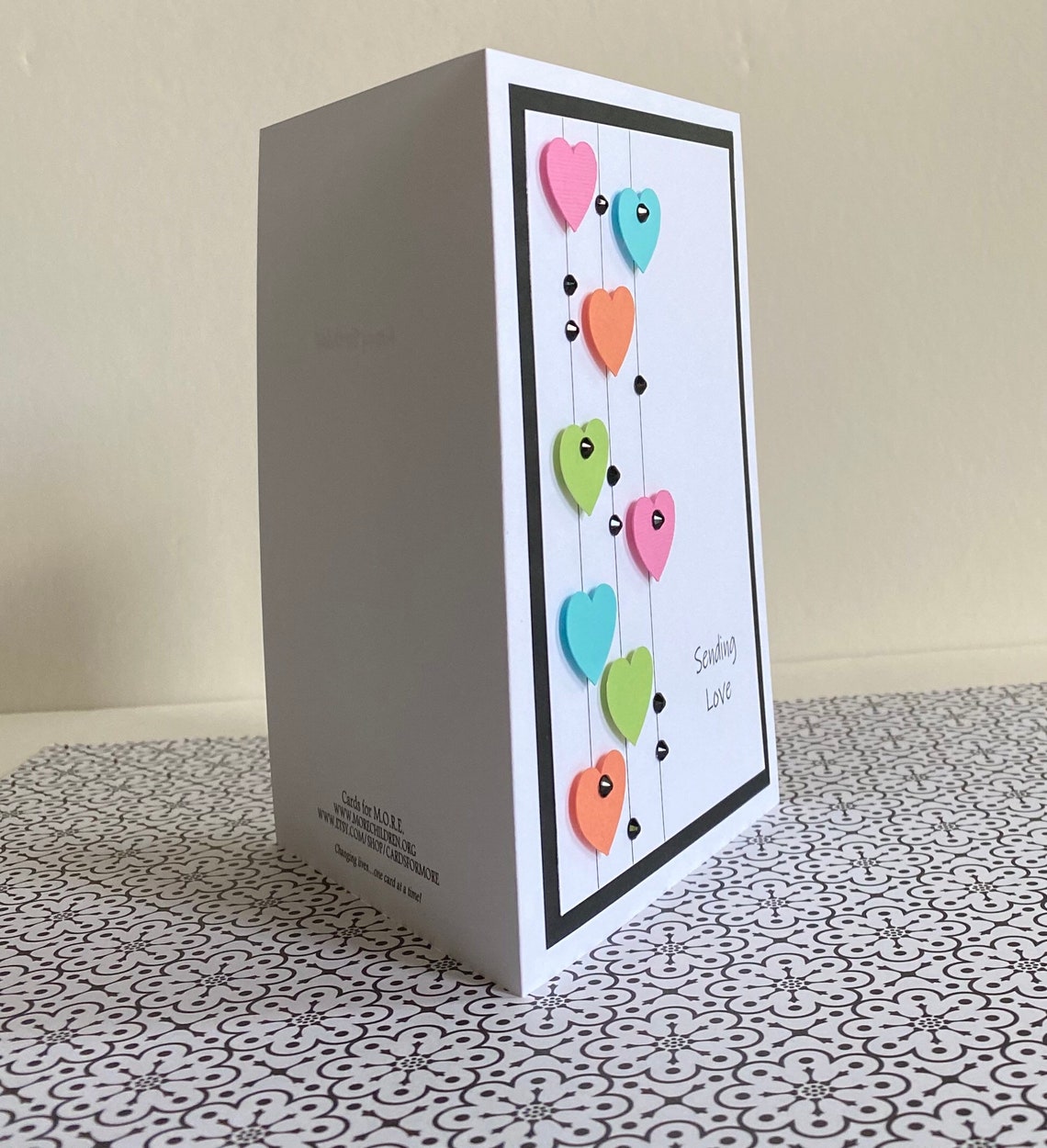 Sending Love With Hearts - Etsy