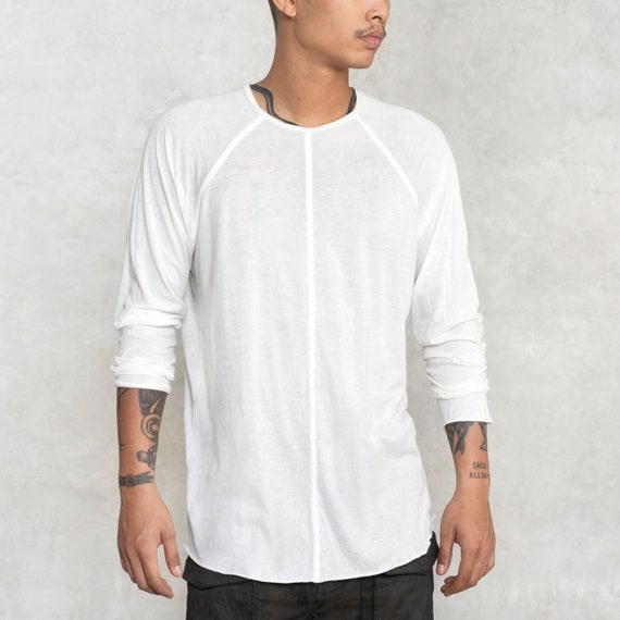 CHANNEL White LONG SLEEVE Shirt - Gender Neutral White Hand