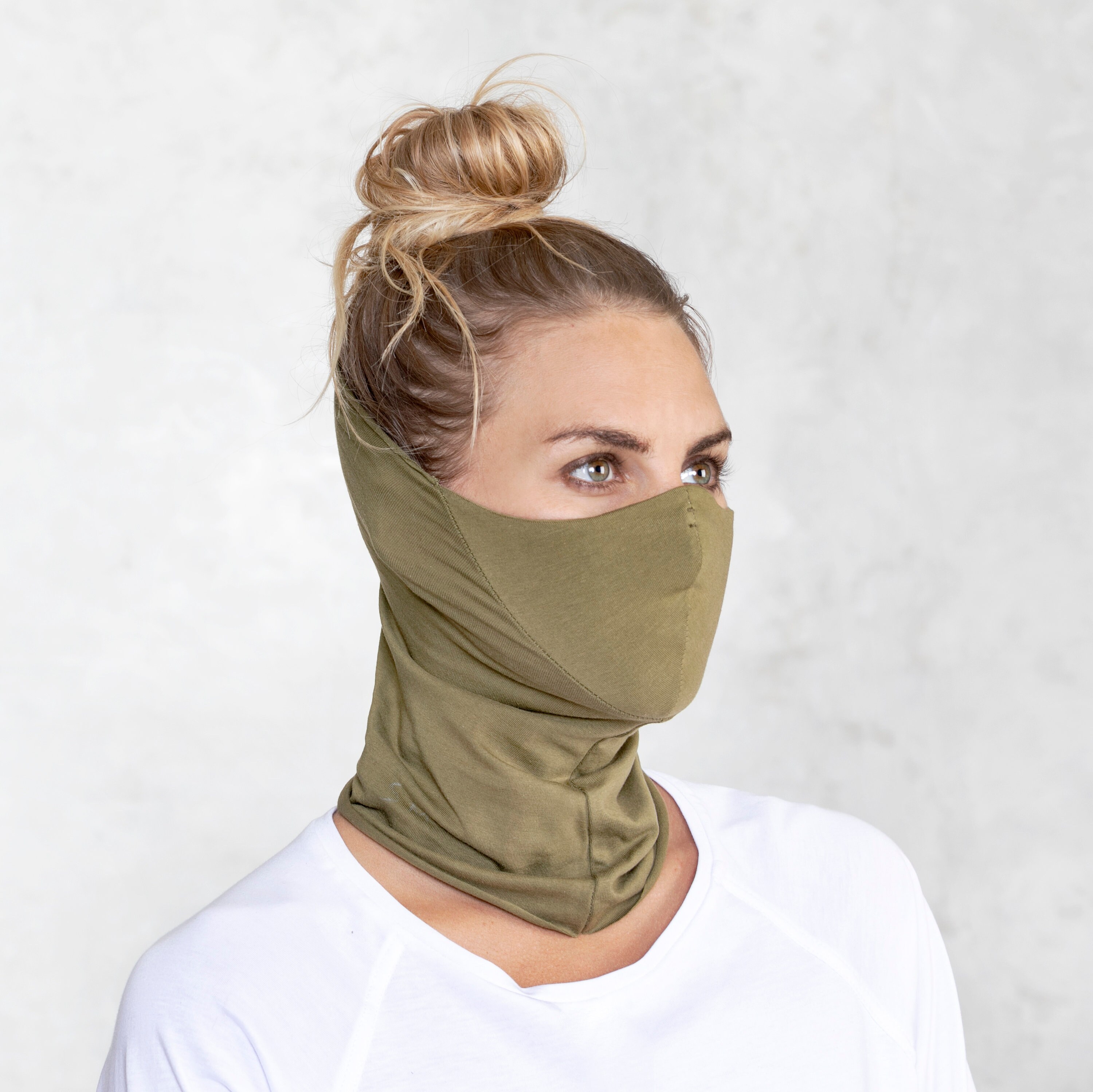 POW FACE MASK Olive NonMedical Grade Reusable Face Mask Etsy