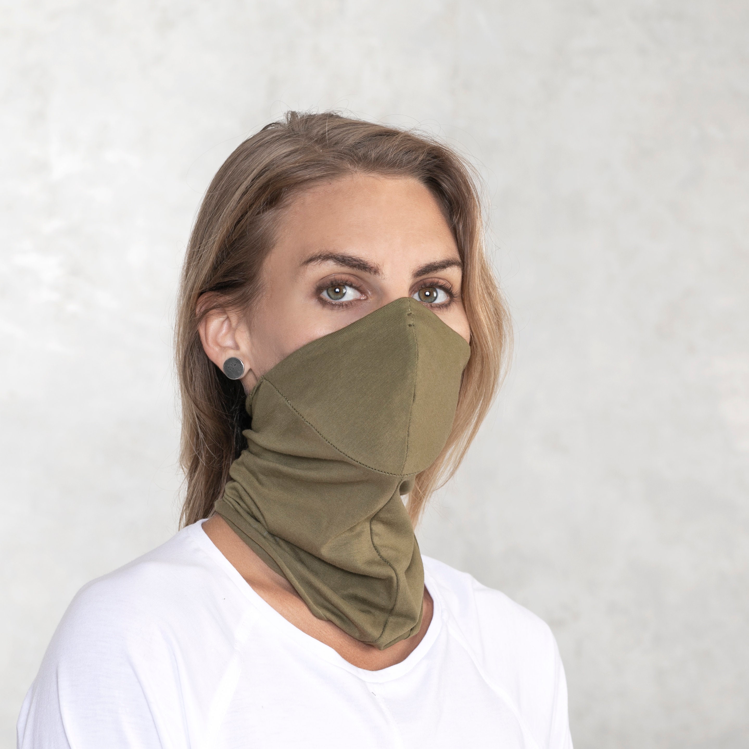 POW FACE MASK Olive NonMedical Grade Reusable Face Mask Etsy