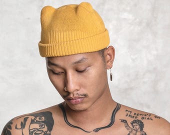 Arcteryx Bird Head toque Merino Wool Beanie: blue pink Black, 58cm authentic NWOT