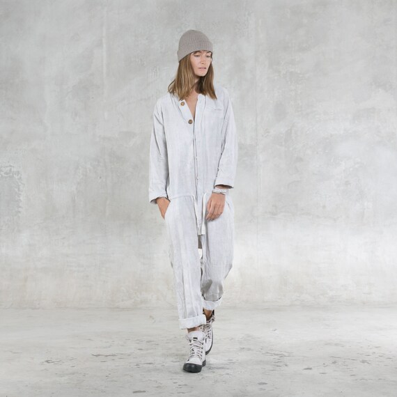 linen one piece jumpsuit