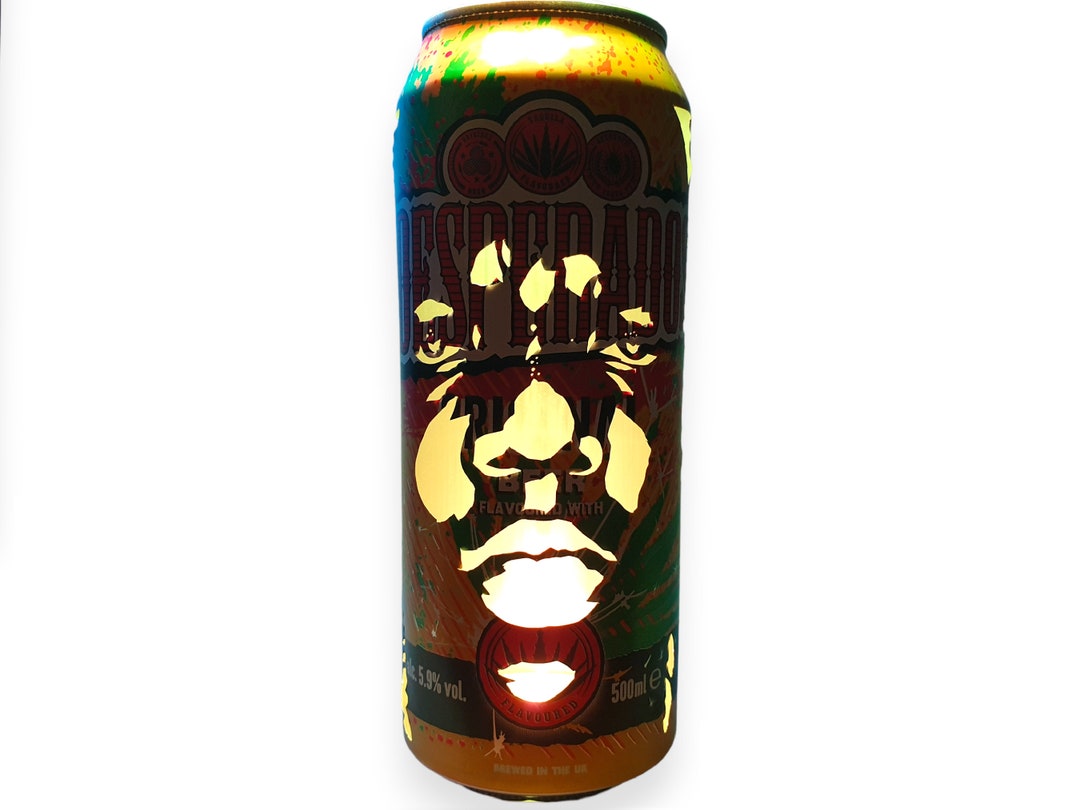 Inspired by Biggie 'the Notorious B.I.G' Beer Can Lantern Pop Art