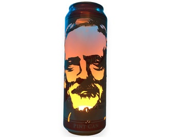 Jeremy Corbyn Beer Can Lantern! Labour Party Pop Art Lamp, Unique Gift