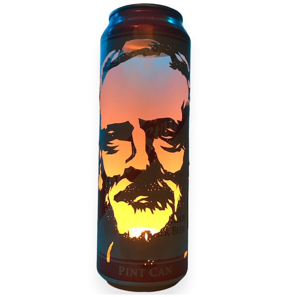 Jeremy Corbyn Beer Can Lantern! Labour Party Pop Art Lamp, Unique Gift