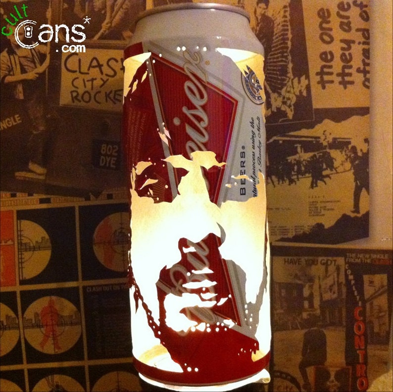 Dave Grohl Beer Can Lantern Foo Fighters Nirvana Pop Art Etsy