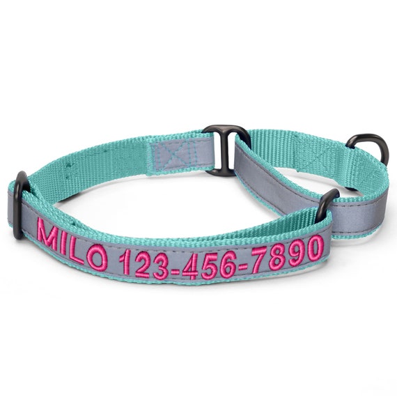 Personalized Martingale Dog Collar *Laminated Styles Personalized
